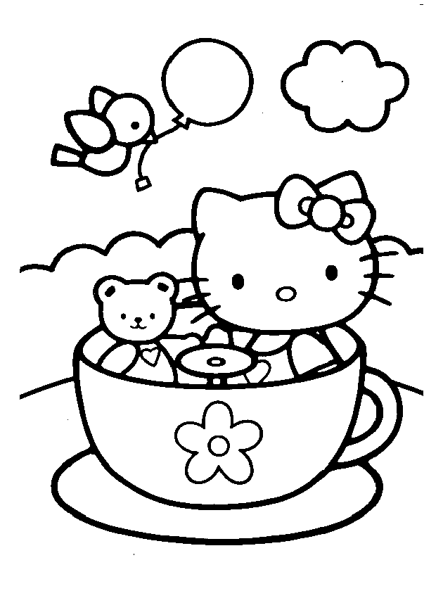 Disegni Da Colorare Di Natale Con Hello Kitty.Disegni Da Colorare Hello Kitty Donnee It
